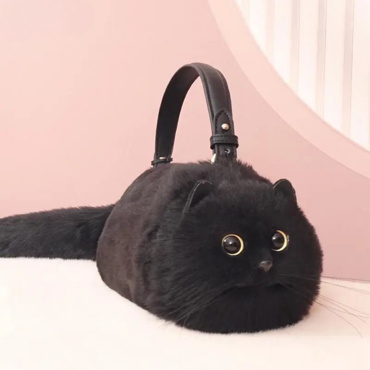 Kitten Plush Shoulder Bag