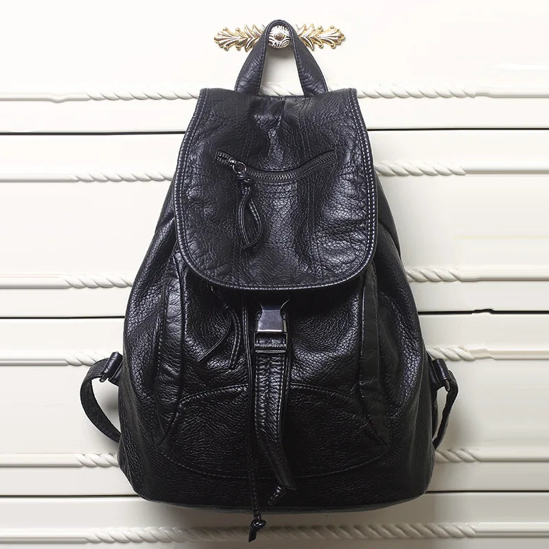 Italian Leather Backpack