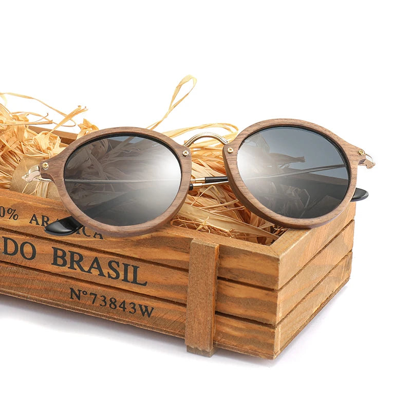 Wooden Polarized Sunglasses