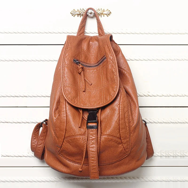 Italian Leather Backpack