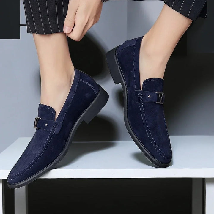 Sergey Suede Leather Loafers