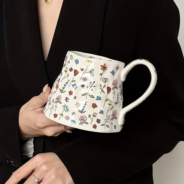 Ceramic Floral Mug