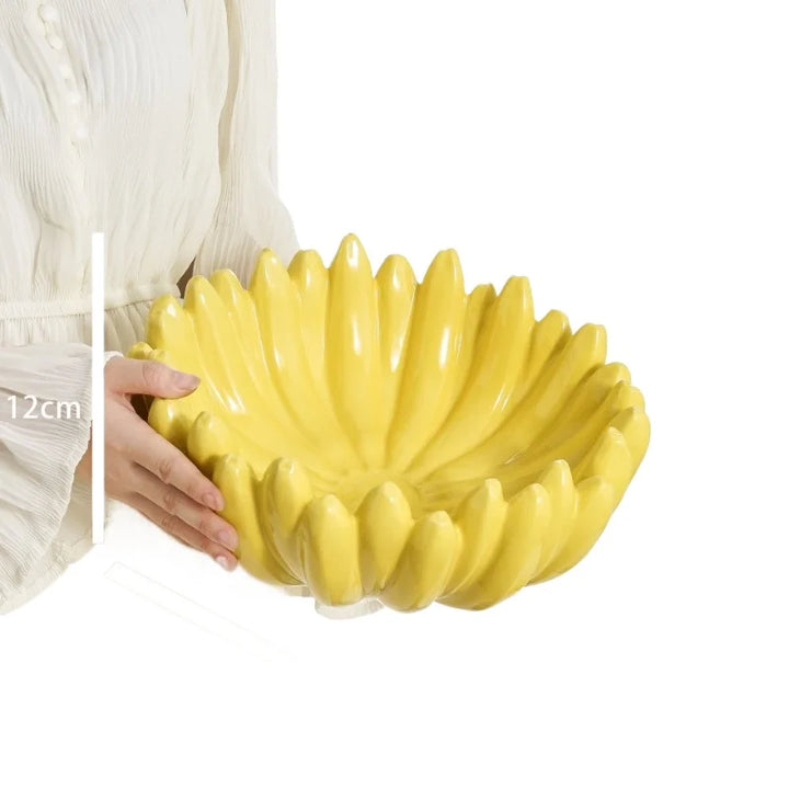 Banana  Ceramic Fruit Plate