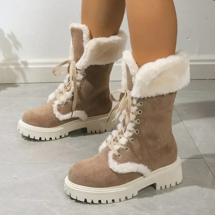 Katie Furry Snow Boots