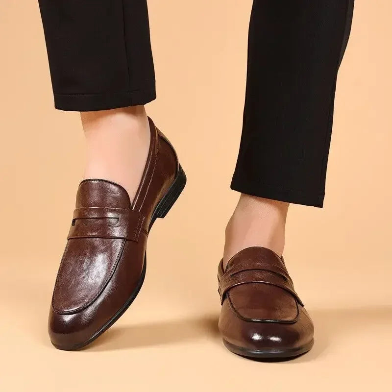 Leather Penny Loafer