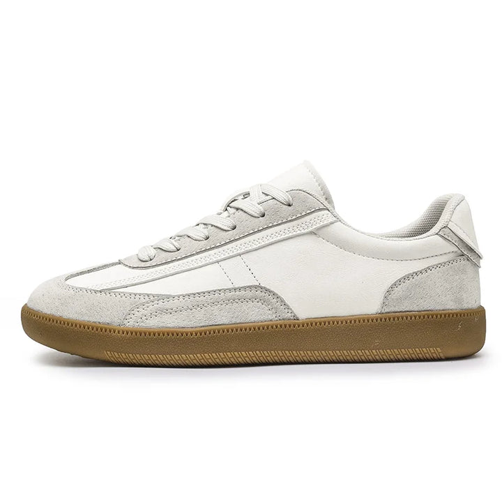 Grainy Leather Sneakers