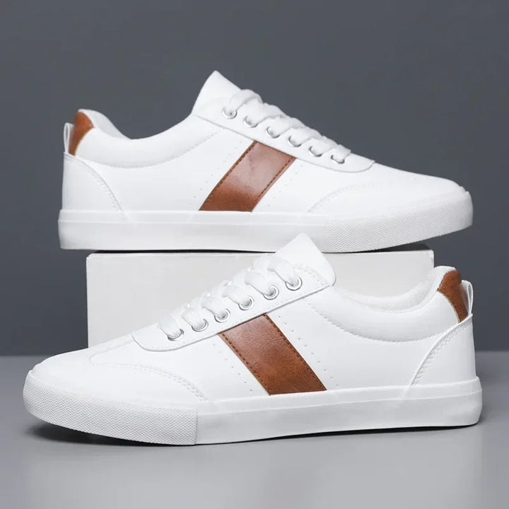 Low Top Leather Sneakers