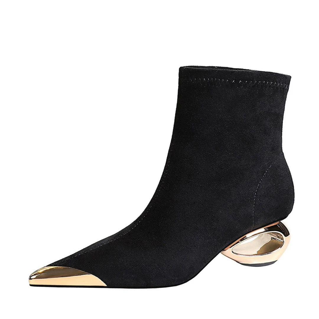 Meghan Suede Ankle Boot