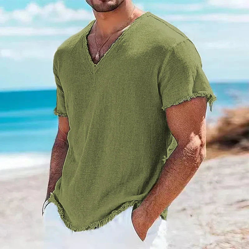 Berlin Linen Beach Shirt
