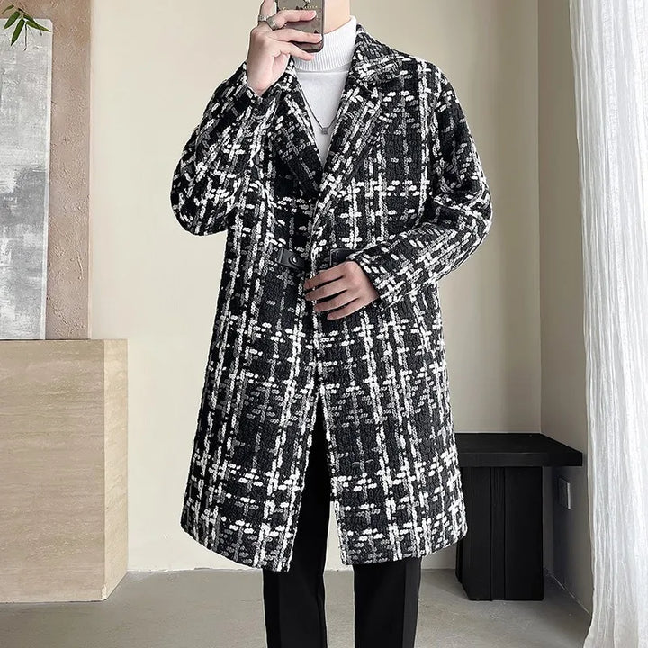 British Check Trench Coat