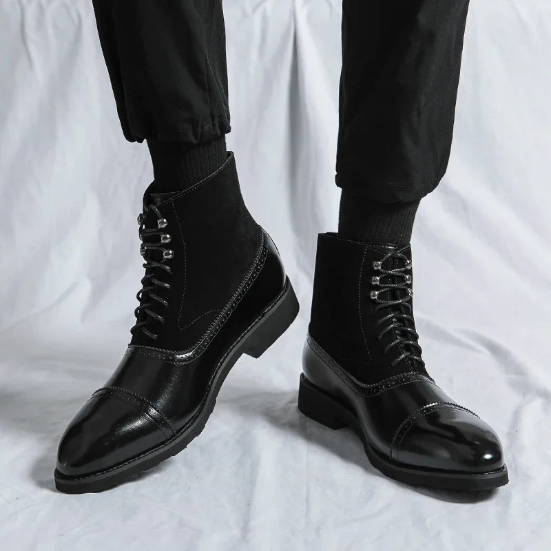 Oxford Leather Boots