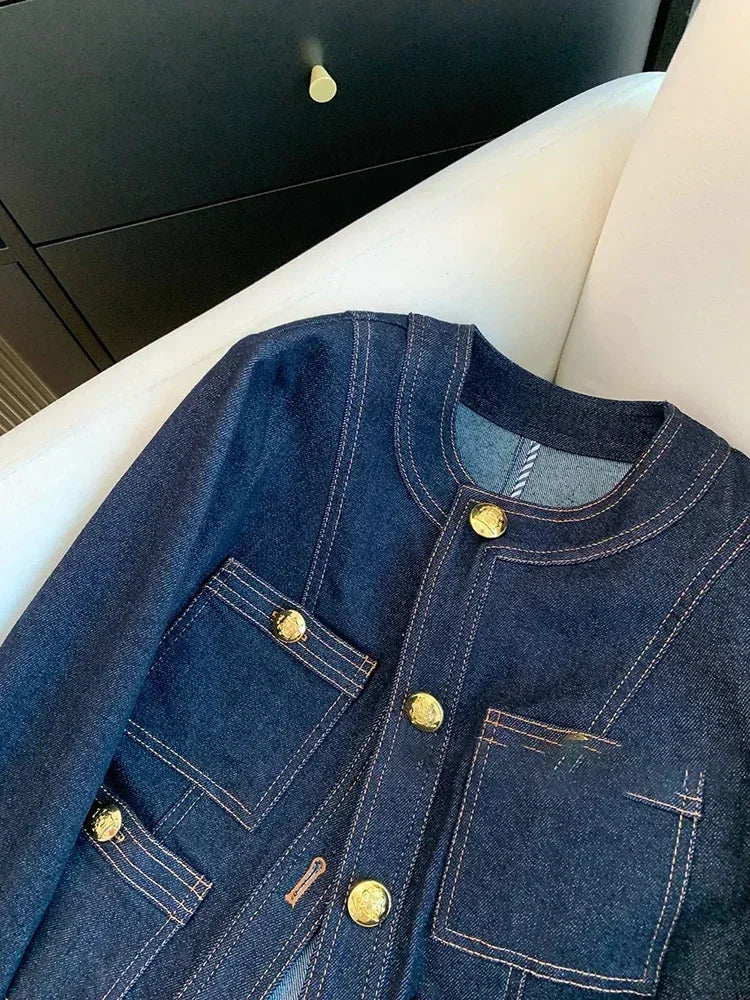 100% Organic Cotton Denim Jacket