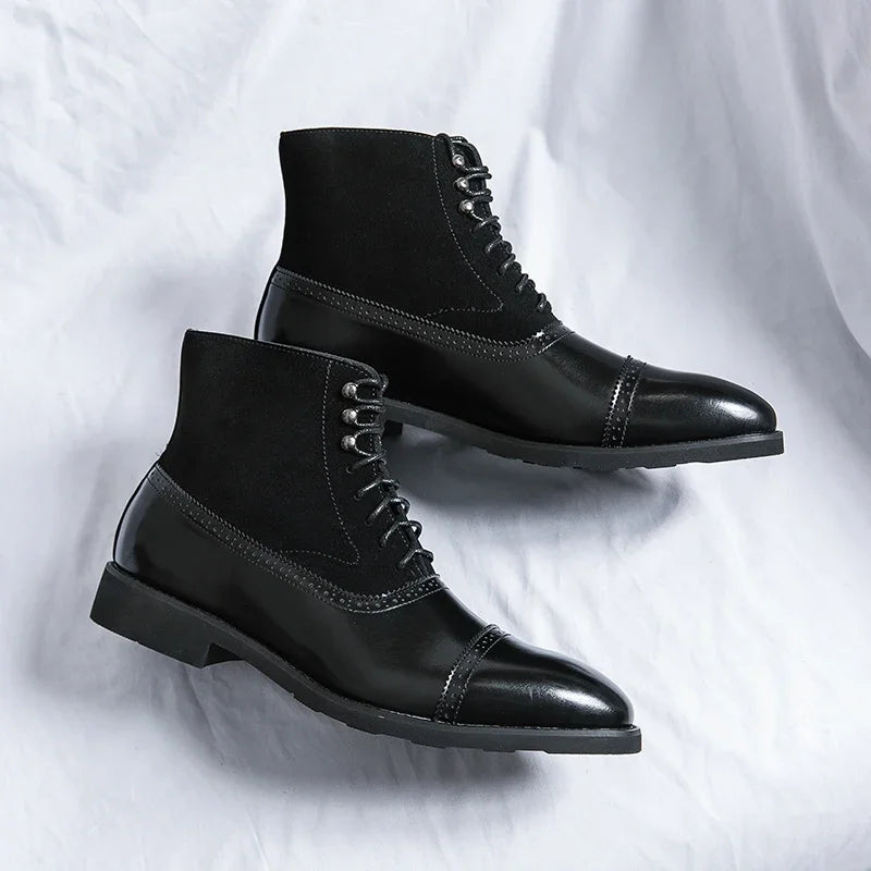 Oxford Leather Boots