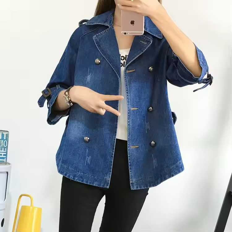 Meghan Cotton Denim Jacket