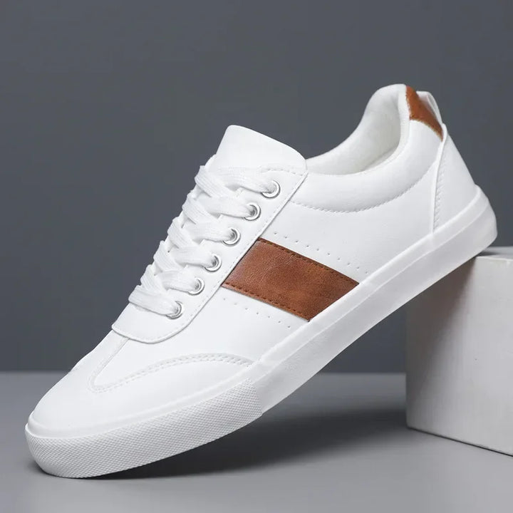 Low Top Leather Sneakers