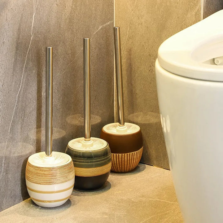 Retro Ceramic Toilet Brush