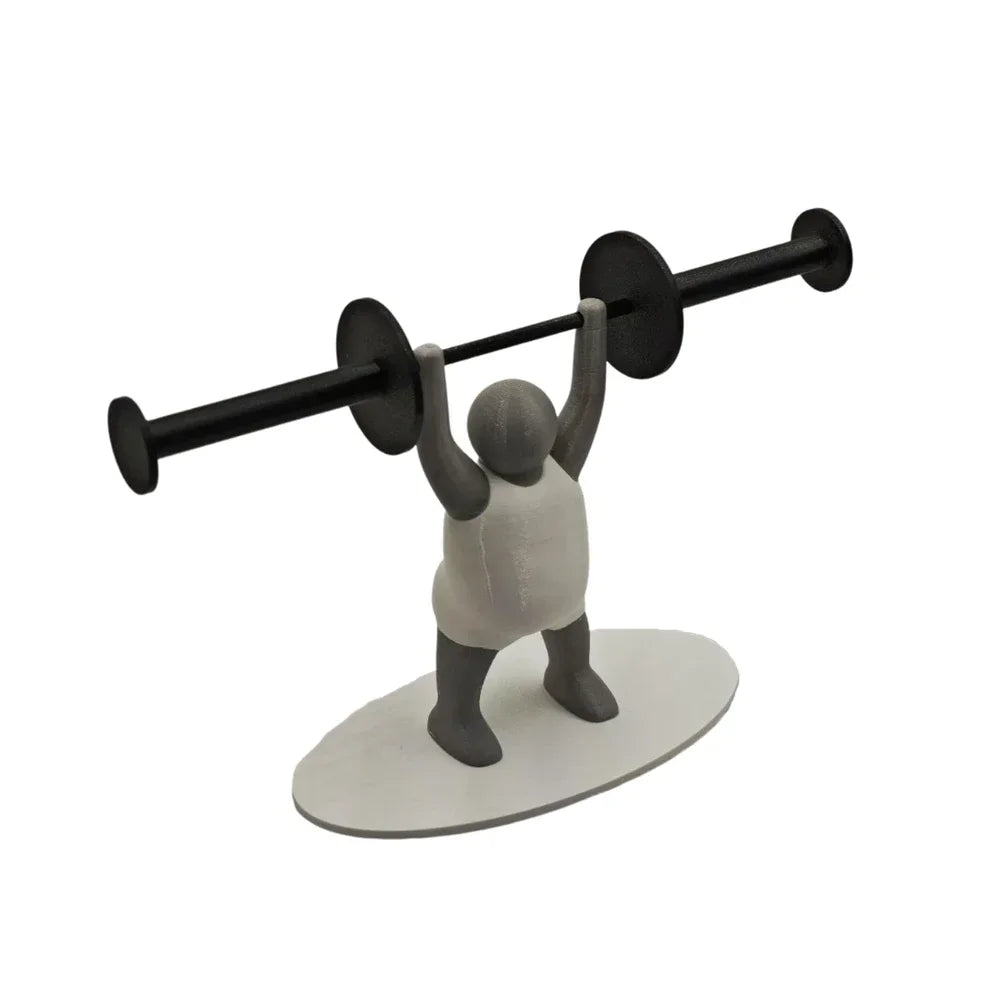 Weightlifter Toilet Paper Holder