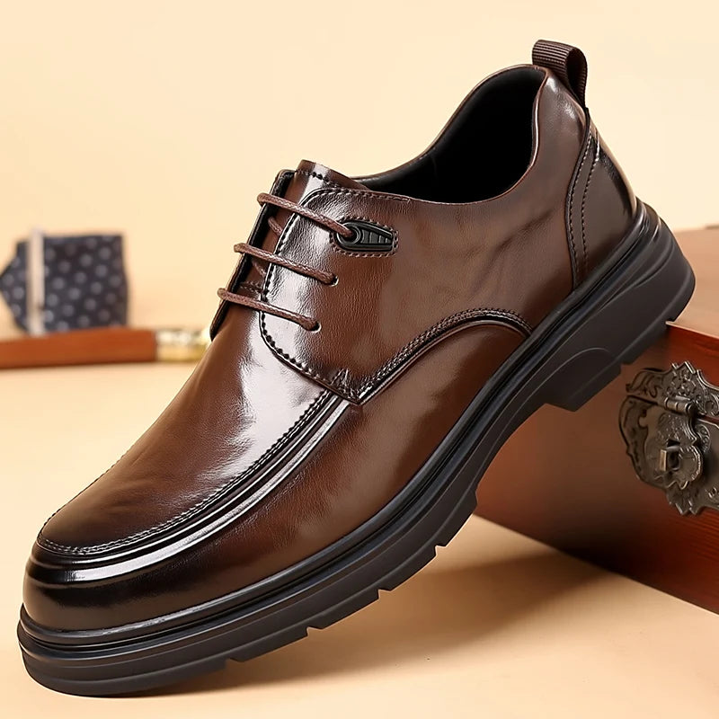 Leather Boat Sneakers