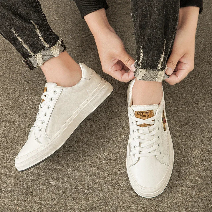 Leather Court Sneakers