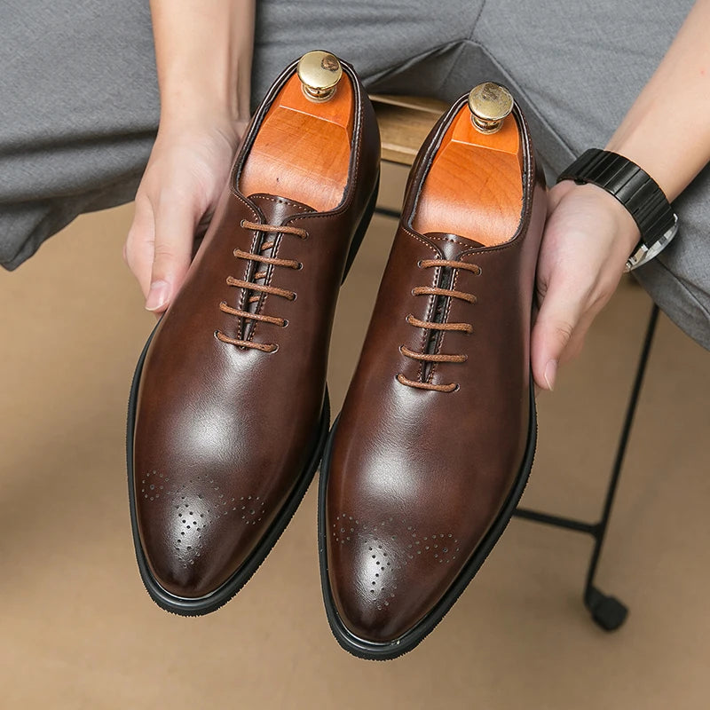 Hampton Genuine Leather Oxford
