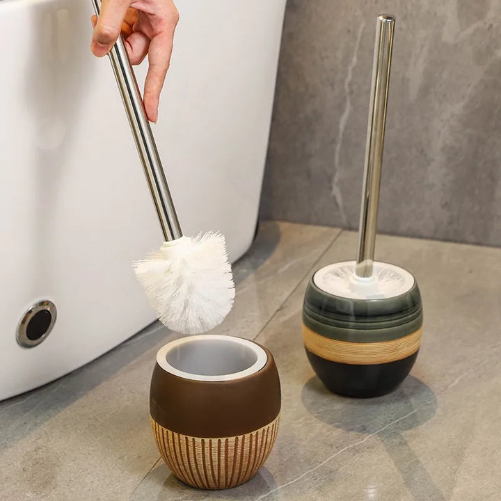 Retro Ceramic Toilet Brush