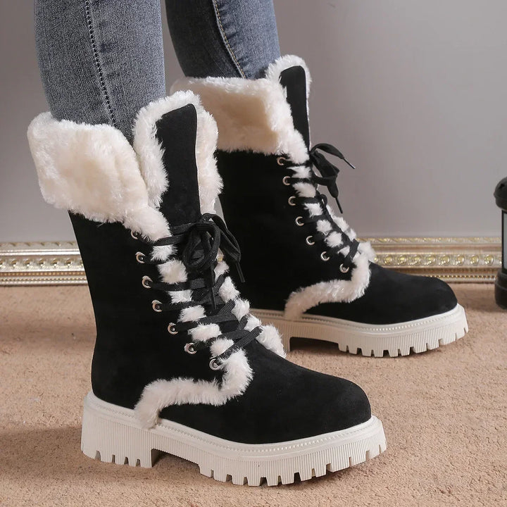 Katie Furry Snow Boots