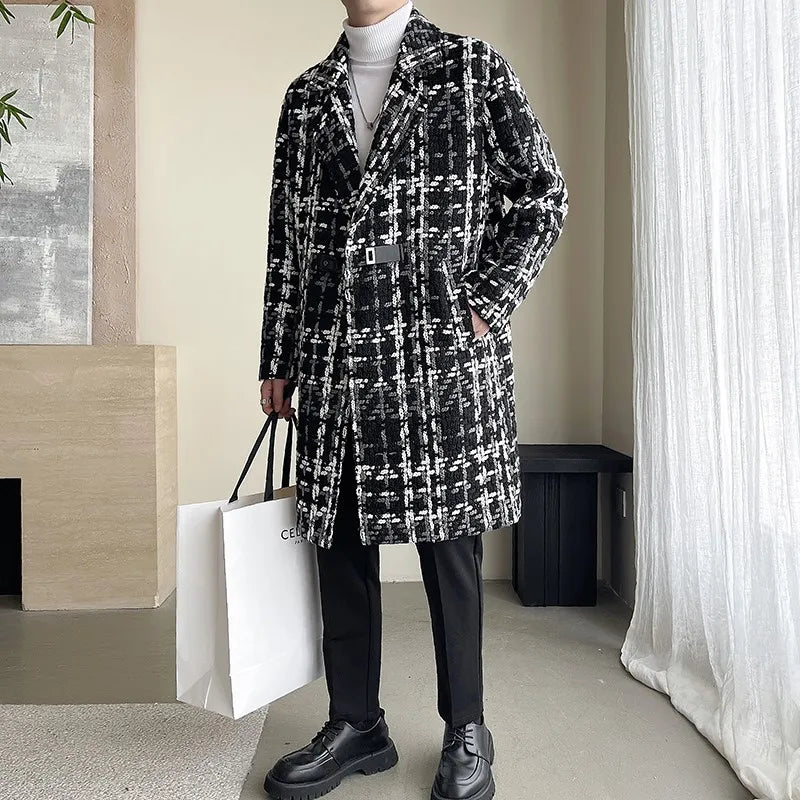 British Check Trench Coat