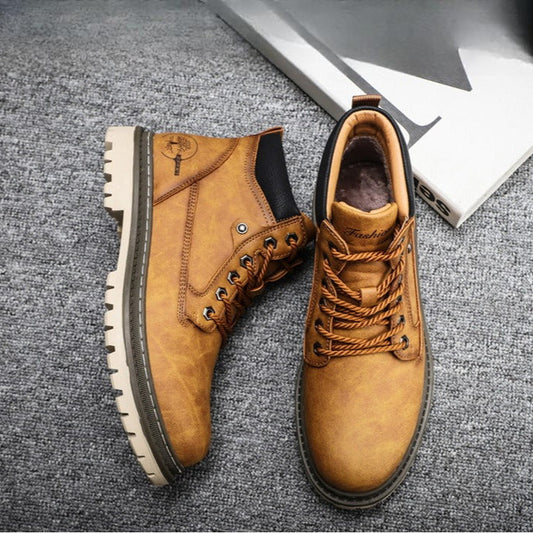 Cazmer Genuine Leather Boots