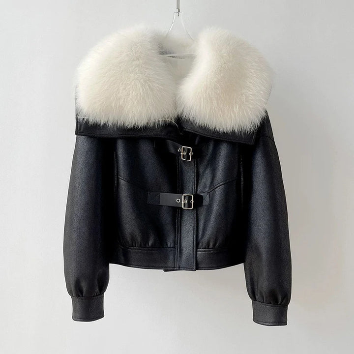 Sheepskin Suede Jacket