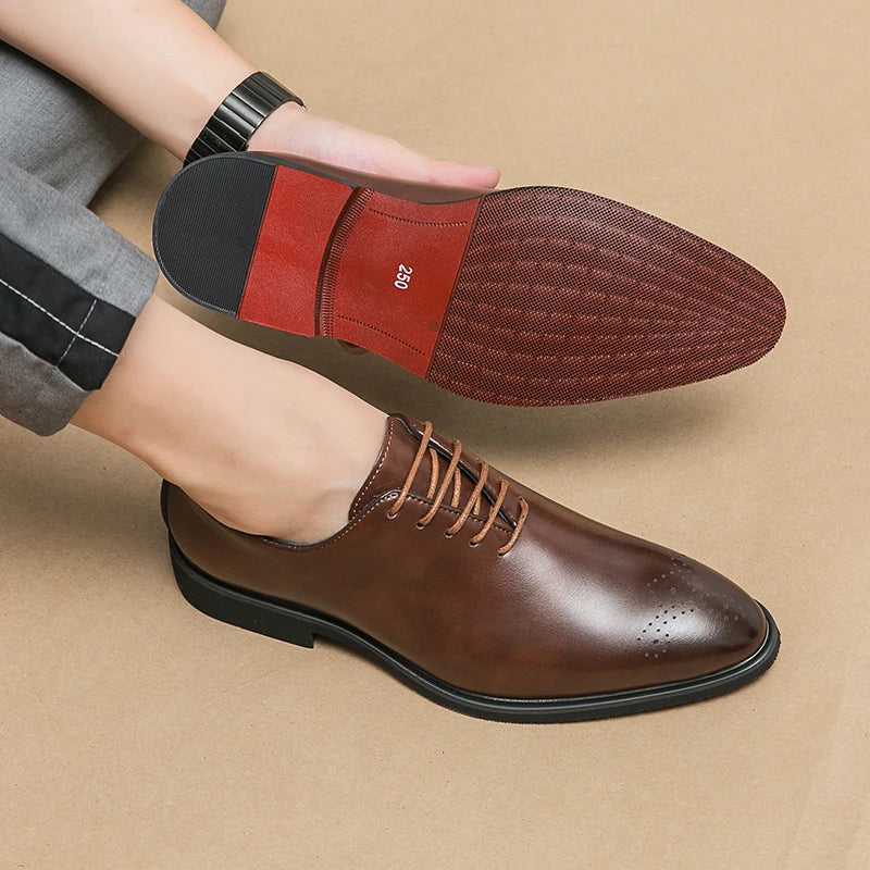 Hampton Genuine Leather Oxford