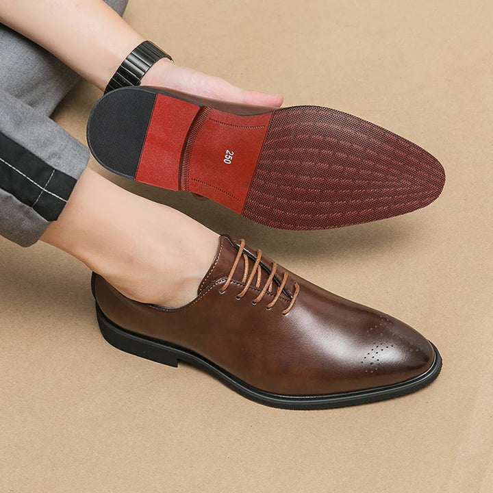 Hampton Genuine Leather Oxford