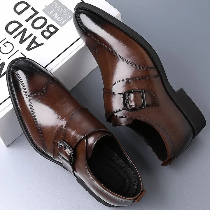 Legacy Bound Leather Loafers