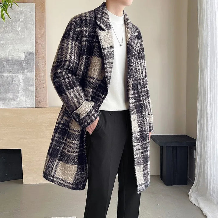 British Check Trench Coat