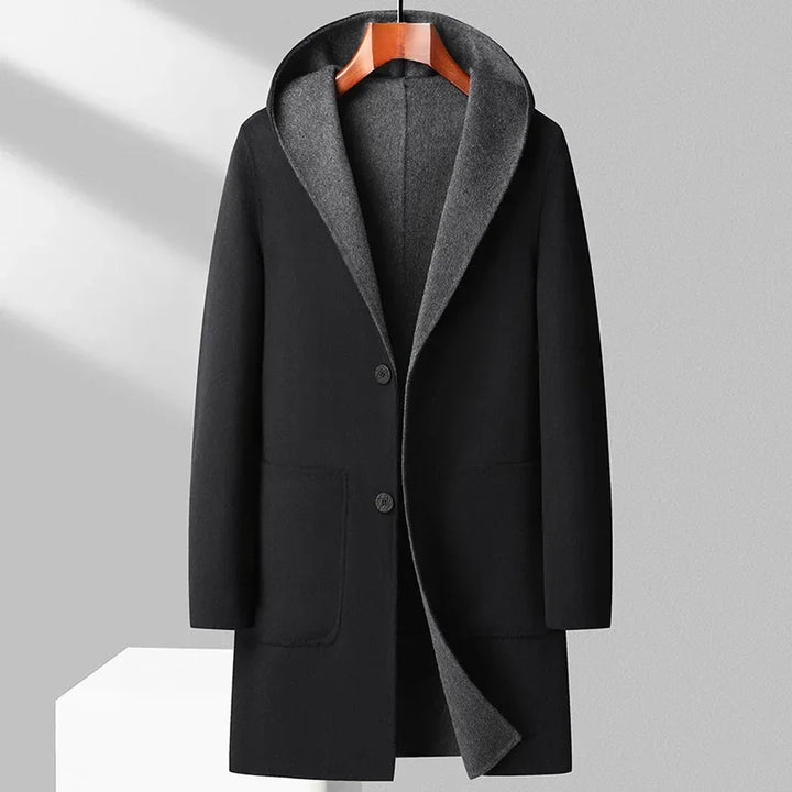 Charles  Merino Wool Overcoat