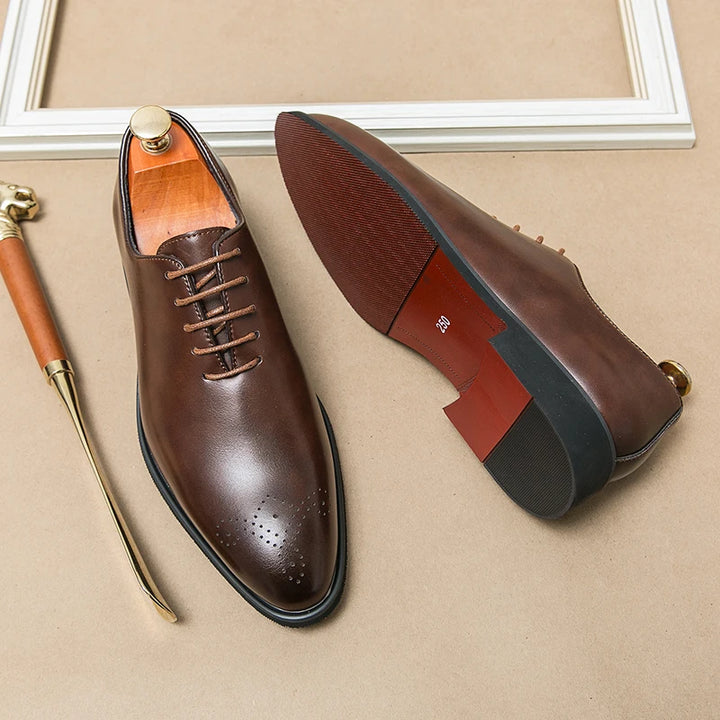 Hampton Genuine Leather Oxford
