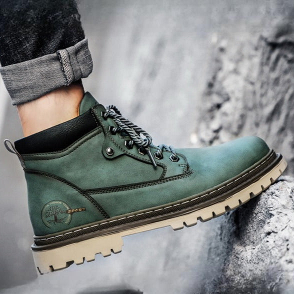 Cazmer Genuine Leather Boots