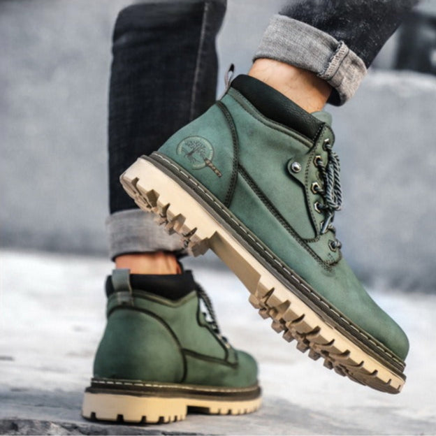 Cazmer Genuine Leather Boots