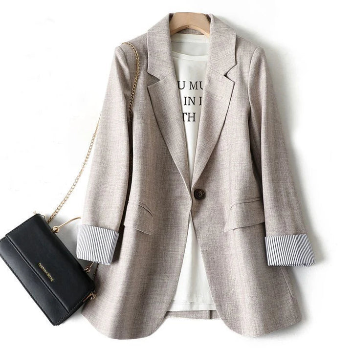 European Linen Blazer