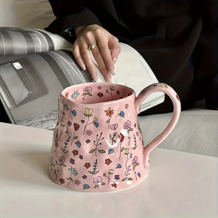 Ceramic Floral Mug