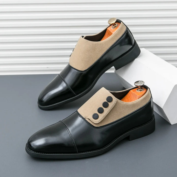 Jacques Solovier Leather Loafers