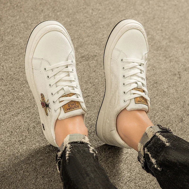 Leather Court Sneakers