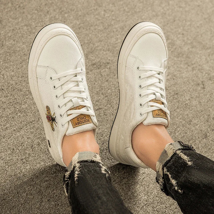 Leather Court Sneakers