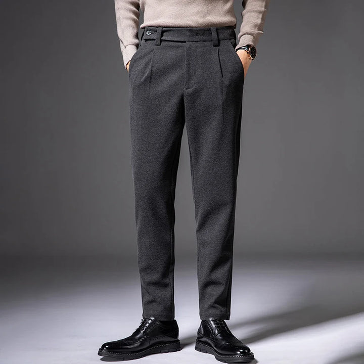 Classic Fit Wool Pant