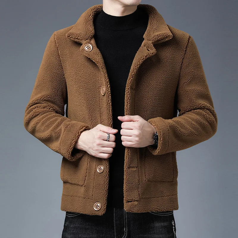 Classic Warmth Suede Jacket