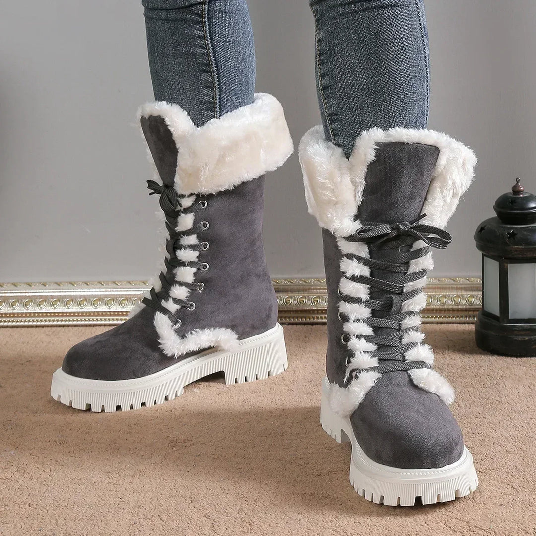 Katie Furry Snow Boots