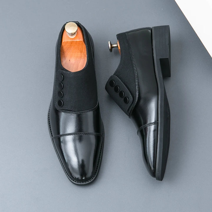 Jacques Solovier Leather Loafers