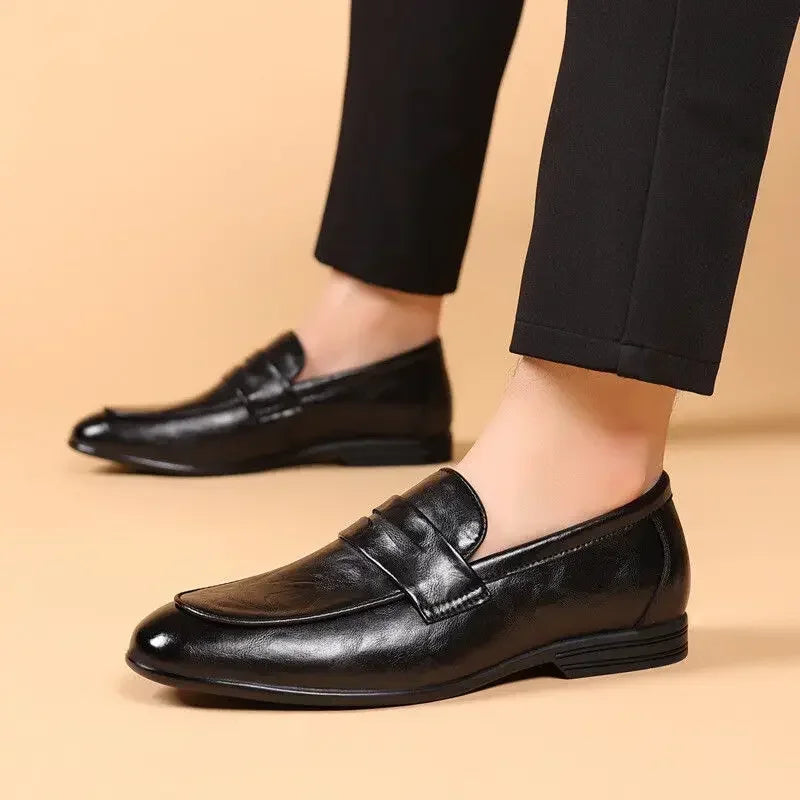 Leather Penny Loafer