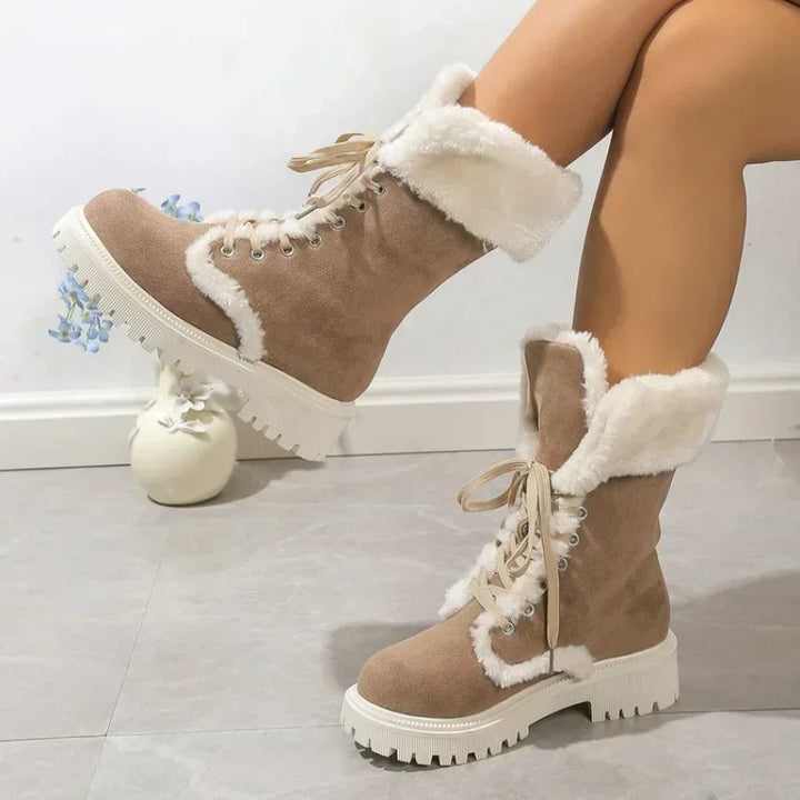 Katie Furry Snow Boots