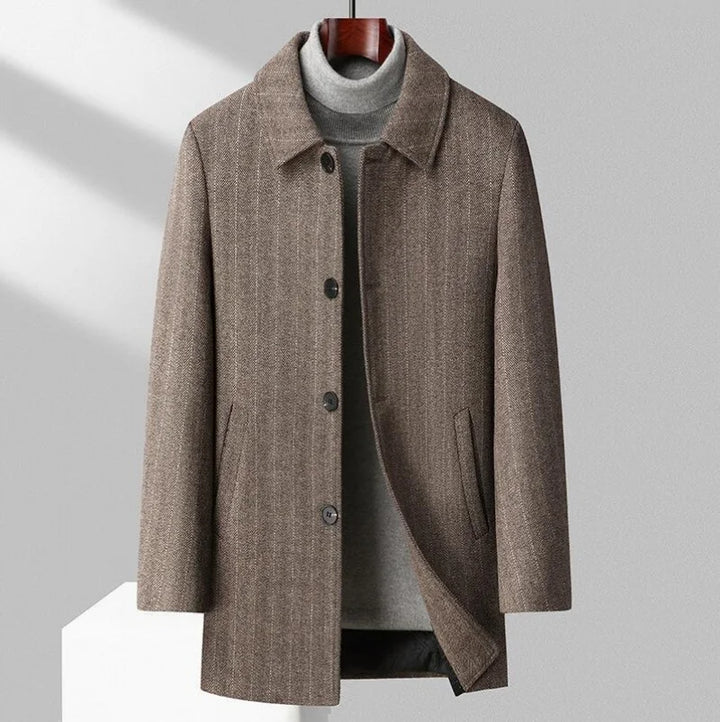 Cedric Wool Blend Overcoat