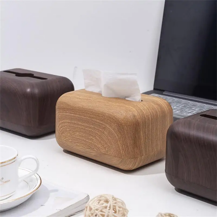 Japanese Wooden Tissue Box